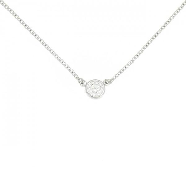 ティファニー バイザヤード ネックレス 0.19CT F VVS1 3EXT