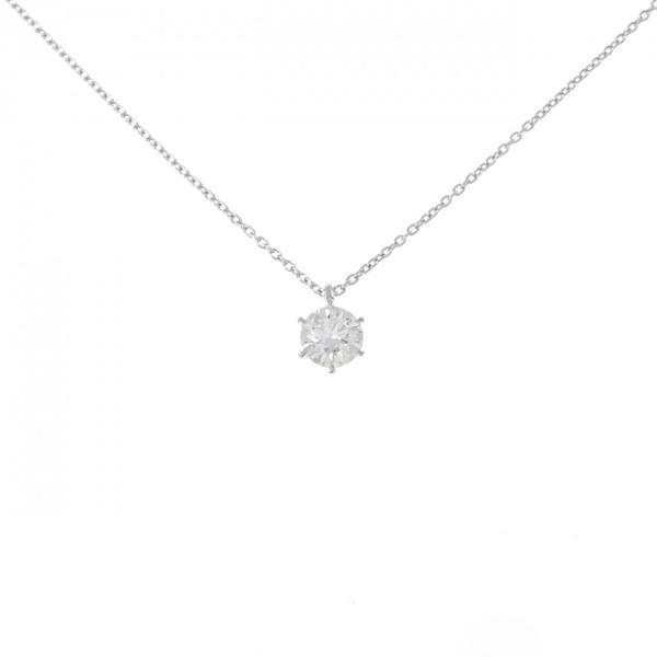 【リメイク】PT900/PT850 ダイヤモンド ネックレス 0.627CT E VVS2 3EXT...