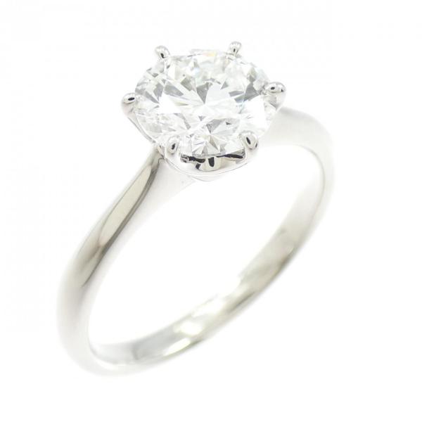 【リメイク】PT900 ダイヤモンド リング 1.073CT D IF 3EXT