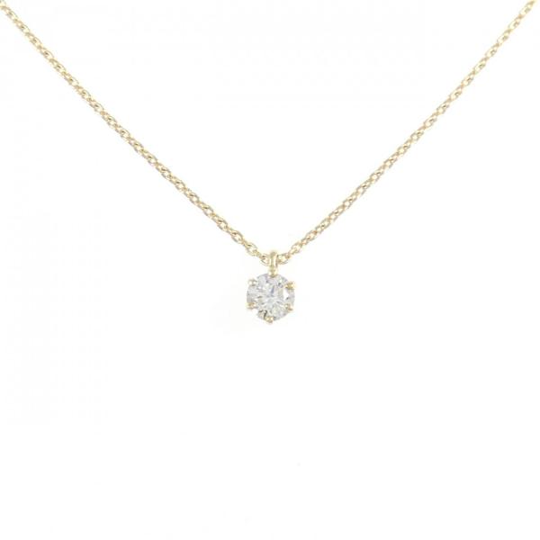 【リメイク】K18YG ダイヤモンド ネックレス 0.208CT D SI2 EXT