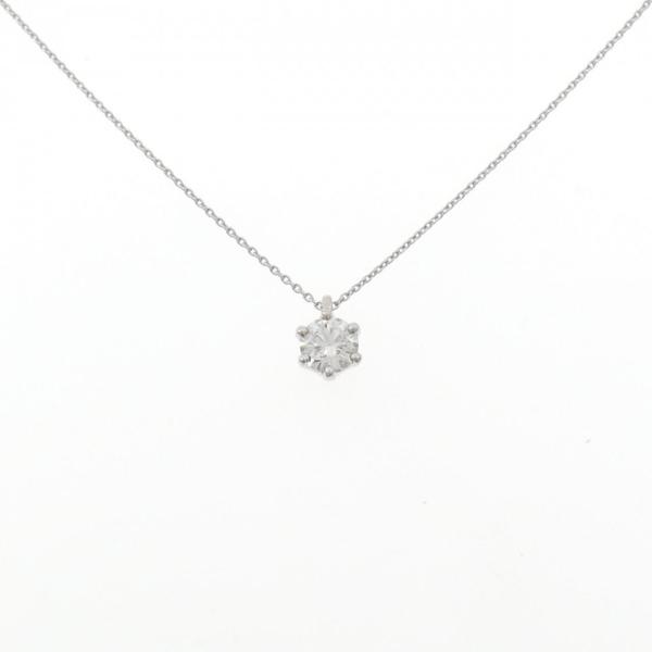 【リメイク】PT900/PT850 ダイヤモンド ネックレス 0.714CT F VS2 EXT