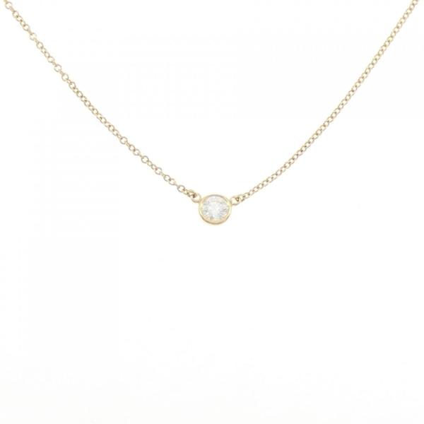 ティファニー バイザヤード ネックレス 0.20CT F VVS1 EXT