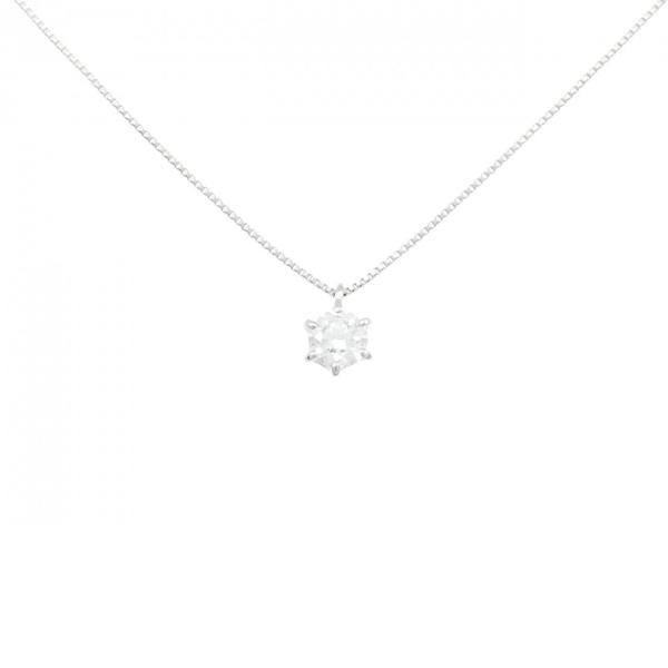 PT900/PT850 ダイヤモンド ネックレス 0.301CT G SI2 EXT