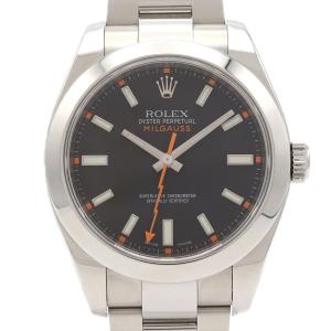 ロレックス ミルガウス 116400 SS 自動巻 V番