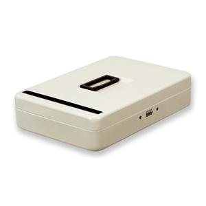 アスカ 　金庫 安心保管ボックス A6 スチール製 ワイヤー付き　SB50