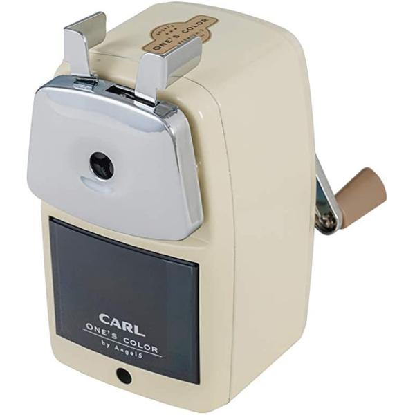 カール事務器 鉛筆削り エンゼル5 プレミアム3 クリーム A5PR3-I　※注文個数制限中※