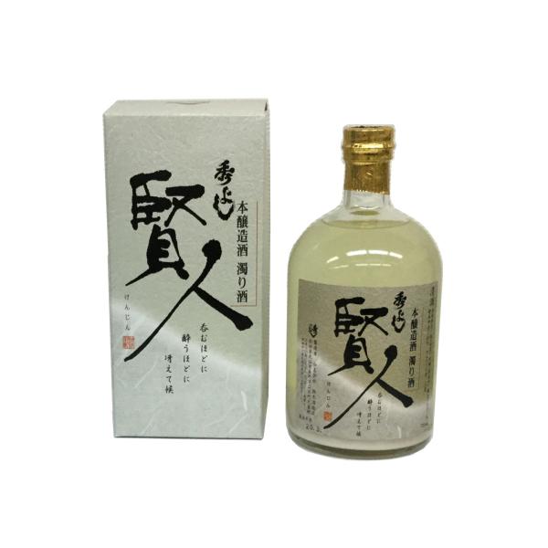 鈴木酒造 秀よし 本醸造酒 濁り酒 賢人 720ml 秋田の日本酒