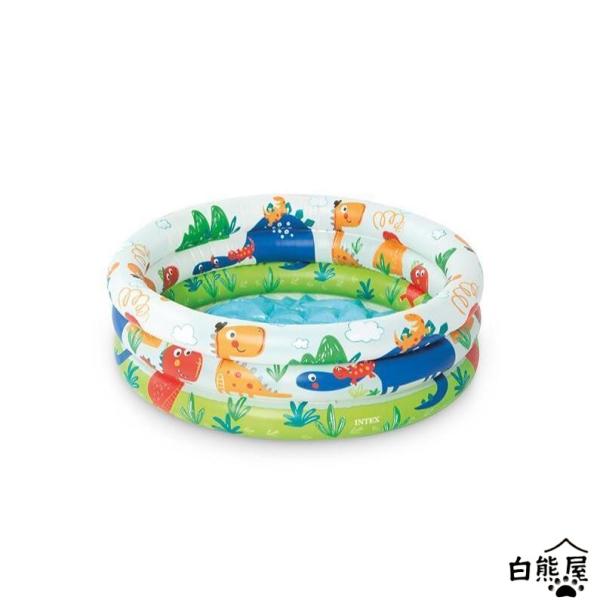 ビニールプール小さい赤ちゃん用ベビープールソフトクッション家庭用プールベランダくまうさぎ