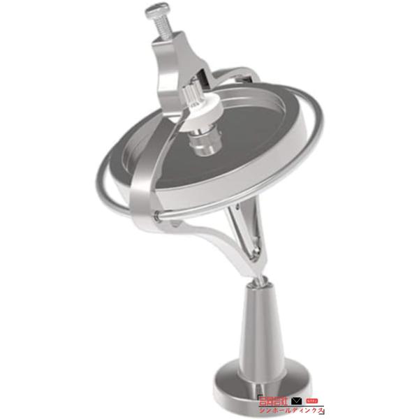 金属機械ジャイロスコープ物理学教授小道具説明ジャイロスコープジャイロおもちゃ金属機械ジャイロスコープ...