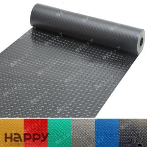 ゴムマット ガレージマット 厚さ2.5mm 6色 幅1/1.5m 駐車場 屋外 滑り止め ガレージフローリング フロアマット 地下室 絶縁 保護マット 倉庫 廊下/キッチン/ガレ