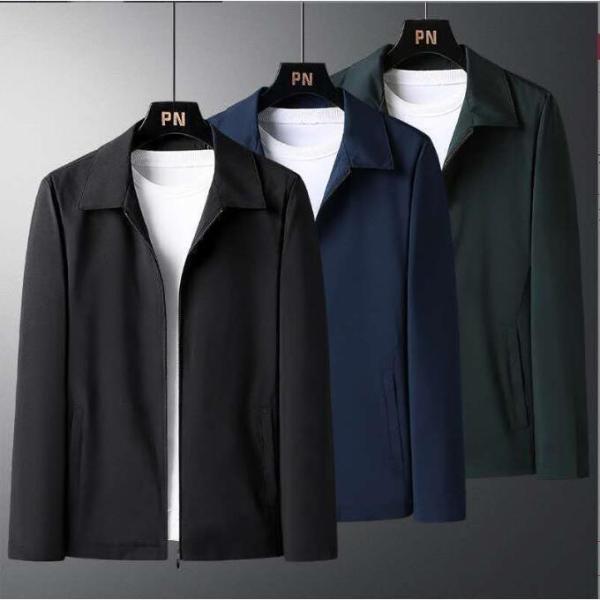 ジャケット メンズ 紳士服 スイングトップ ジップジャケット アウター 春服 秋服 通勤 50代ファ...