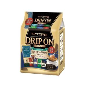 ドリップコーヒー (6個セット)ドリップオン バラエティパック(12杯分) キーコーヒー ギフト 母の日 (D)｜komenokura