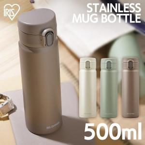 ステンレスマグボトル ワンタッチ 0.5L（ペールホワイト） SM-O500の商品画像