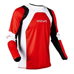 ZcfxrbZdfzSbpP アウトドアサイクリングスポーツバイクジャージマウンテンバイクオフロードバイク服長袖ダウン アウトドアサイクリングスポーツバイクジャージマウンテンバイクオフロードバイク服長袖ダウンヒルスーツオフロードスポーツウェア夏メンズシャツ 