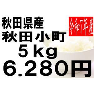 米　令和7年度産　秋田県産　秋田小町 5kg　