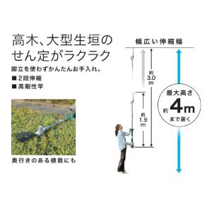マキタ 充電式ポールバリカン MUN301LDZの詳細画像3