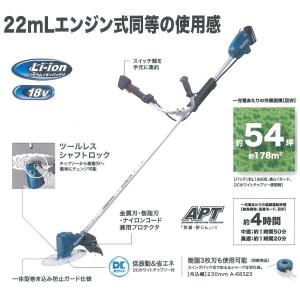 マキタ(Makita) 充電式草刈機 18V ...の詳細画像1
