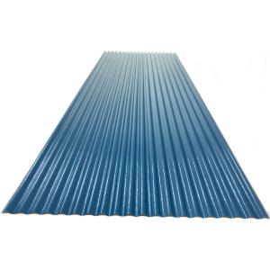 カラートタン波板　０．１９ｍｍ厚　ブルー　７尺　10個セット