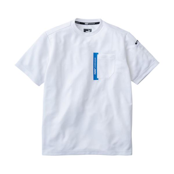 ＰＵＭＡ　半袖Ｔシャツ　ＰＷ−３０２３Ｎ　ホワイト　３Ｌ　ＰＷ−３０１４Ｎ