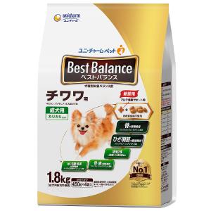 ベストバランス　カリカリ仕立て　チワワ用　成犬用　１．８ｋｇ｜komeri