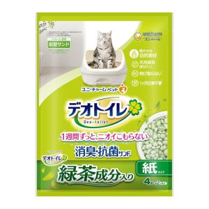 ユニ・チャーム デオトイレ 飛び散らない緑茶成分...の商品画像