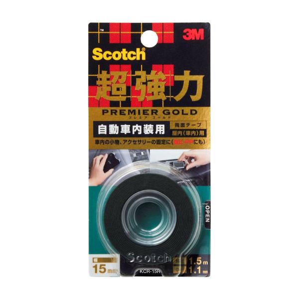 ３Ｍ　超強力両面テープ　プレミアゴールド　自動車内装用　ＫＣＲ‐１５Ｒ