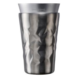 ドウシシャ ON℃ZONE氷極タンブラー 350ml シルバー OZHK350SV
