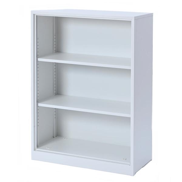 山善　折り畳みキャビネット　下置き　ホワイト　幅８０×高さ１１３×奥行４０ｃｍ　ＥＦＣ−ＯＰ３（ＷＨ...