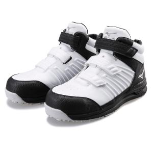 ミズノ　安全靴　ＡＬＭＩＧＨＴＹ　ＳＳ２　２１Ｈ　ホワイト×ブラック　２９．０ｃｍ｜komeri