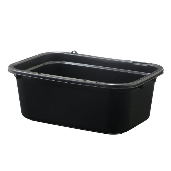 Ｅ−ＣＯＮ（エコン）　角型タライ　ブラック　８０型 5個セット