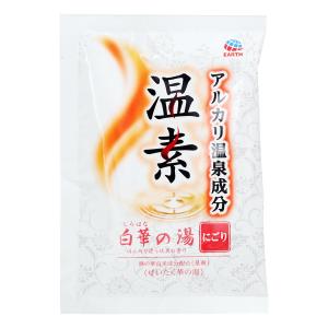 アース製薬 アルカリ温泉成分 温素 入浴剤 琥珀の湯 和漢茶の香り