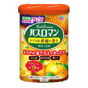 アース製薬　バスロマン　にごり浴　柑橘の香り｜komeri