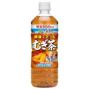 伊藤園　健康ミネラルむぎ茶　６５０ｍｌ 24個セット｜komeri