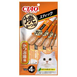 いなば　ＣＩＡＯ(チャオ）　焼かつおスティック　かつお節　４本入｜komeri