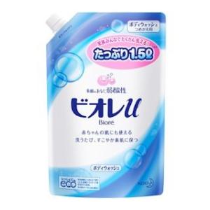 花王　ビオレｕ　プレーン　つめかえ用　１．５Ｌ【1610KAOSALE】