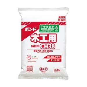 コニシ　ボンド木工用　ＣＨ３８　３ｋｇ 6個セット｜komeri