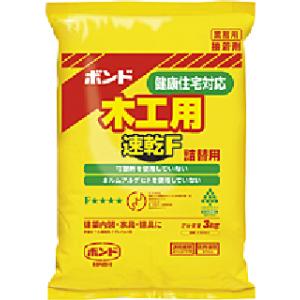 【価格比較】コニシ ボンド木工用速乾F 3kg(ポリ袋) | ツールネットジャパン
