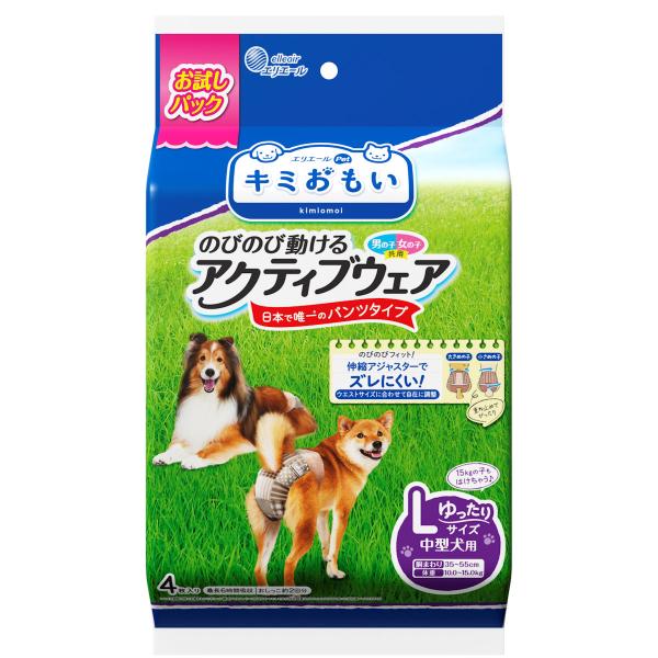 キミおもい　アクティブウェアＬお試し　４枚