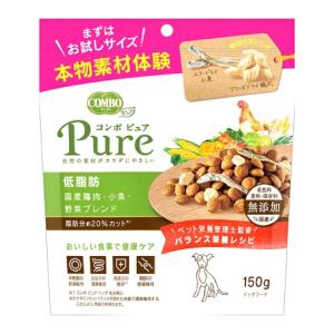 日本ペットフード　コンボ　ピュア　ドッグ低脂肪お試し　１５０ｇ｜komeri