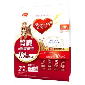 ビューティープロ　15歳 11袋 ビューティープロ キャット 腎臓の健康維持 15歳以上 ( 1.4kg