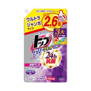 ライオン　トップ　クリアリキッド　抗菌　詰め替え用　１９００ｇ