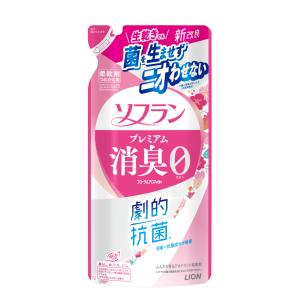 ライオン　ソフランプレミアム消臭　フローラルアロマの香り　詰替用　３８０ｍＬ｜komeri