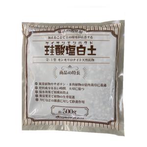 珪酸塩白土-ミリオンA 500g（ブロックシリコ） : 植物・園芸専門店