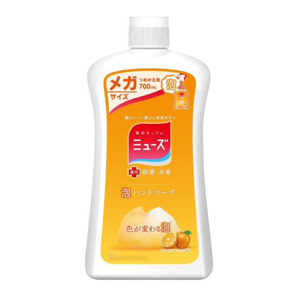 ミューズ　泡ハンドソープ　フルーティフレッシュ　メガサイズ　詰め替え用　７００ｍＬ