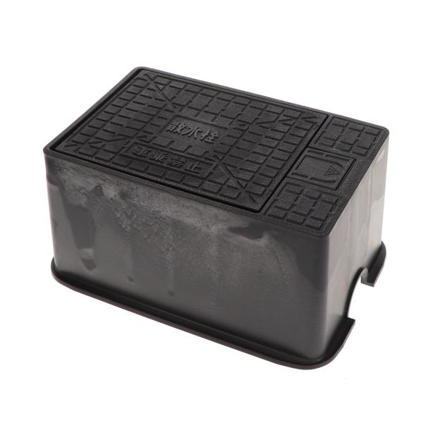 散水ボックス　ＪＳ−３　　樹脂（黒）