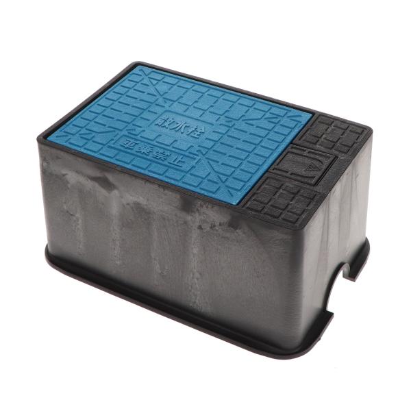 散水ボックス　ＪＳ−３Ｂ　樹脂（ブルー）