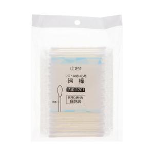Ｌ’ＣＲＥＳＴ（ルクレスト）　抗菌綿棒　個包装　１２０本入り