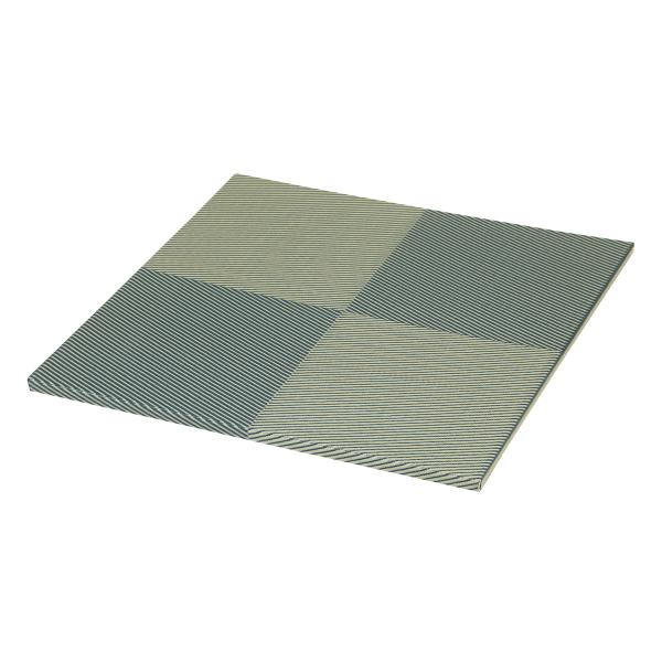 水拭きできる置き畳　ＰＰ　厚手２．５ｃｍ厚　ブルー　８２×８２ｃｍ