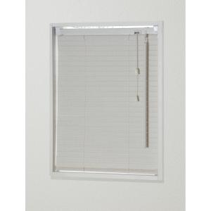 ニトリ（NITORI） ヒモなし簡単昇降 木製風PVCブラインド(88X138 GW