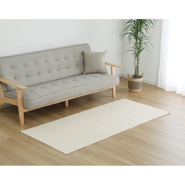 １帖マット　ボニータ２　ベージュ　８０×１８０ｃｍ